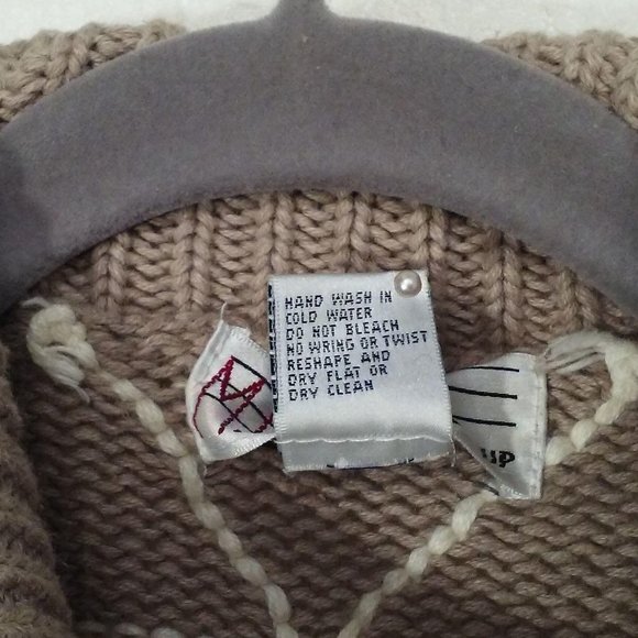 Vtg 80's MILANO Sweater Turtleneck Sz-Med Slouchy - Picture 6 of 9